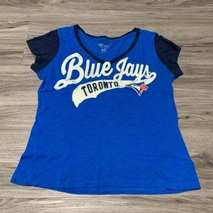 ⭐2/$20 4Her by Carl Banks | Women's Toronto Blue Jays TShirt Medium